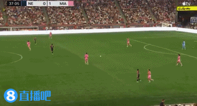 连场双响！梅西单刀赴会破门，迈阿密2-0领跑  新英格兰革命